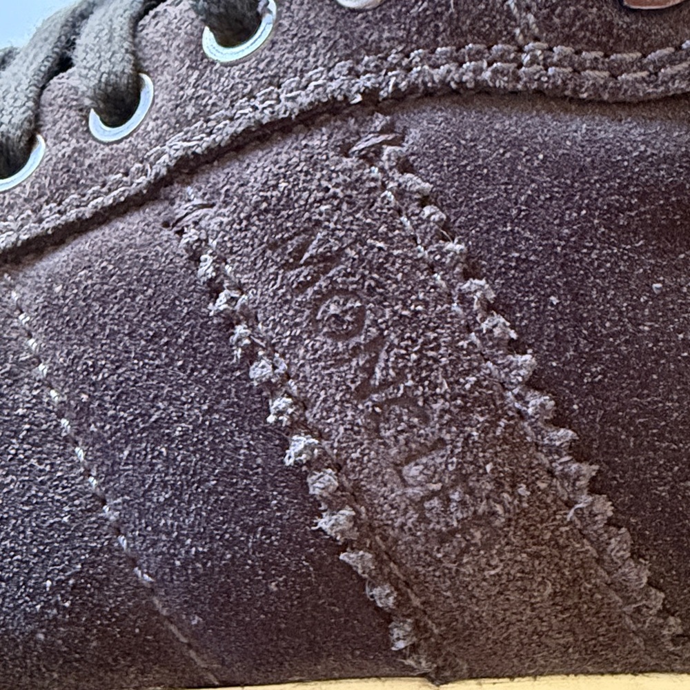 Moncler Dark Suede High-Top Sneakers - Picture 6 of 9